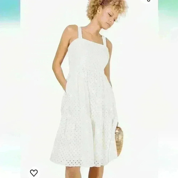 Vince Camuto Eyelet Sundress - Picture 4 of 9